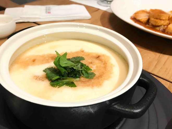 Zupa omletowa, chińska restauracja Pańska 85