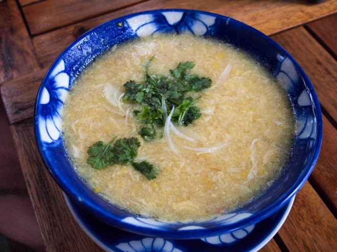 Zupa kukurydziana, Hoi An, Wietnam 