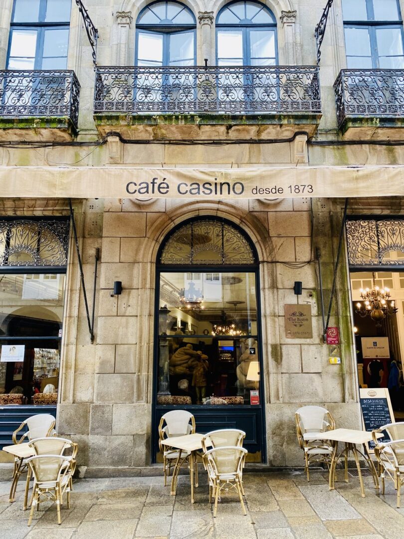 Najstarsza kawiarnia w Santiago De Compostela