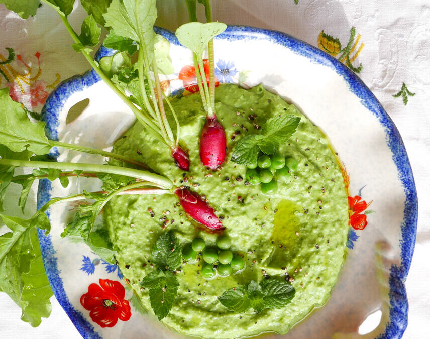 Miętowa pasta z&nbsp;groszku (v)