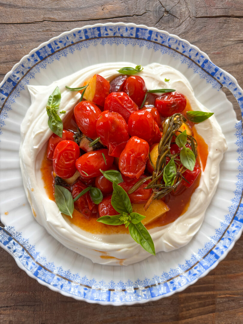 pomidory z brzoskwiniami_nakarmionastarecka