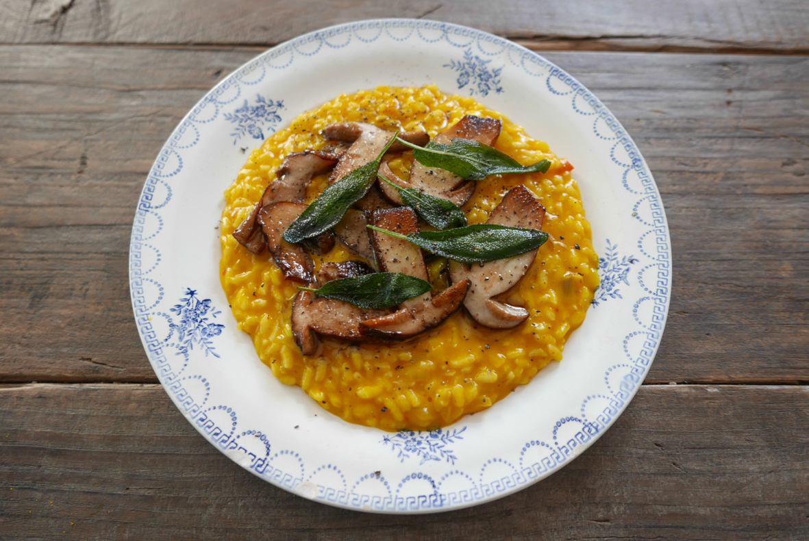 nakarmionastarecka dyniowe risotto z grzybami nakarmionastarecka dyniowe risotto z grzybami