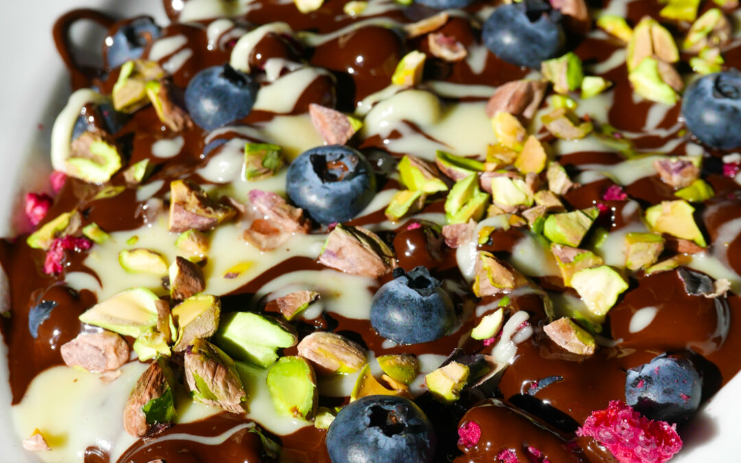 Słodka pisanka z&nbsp;borówek