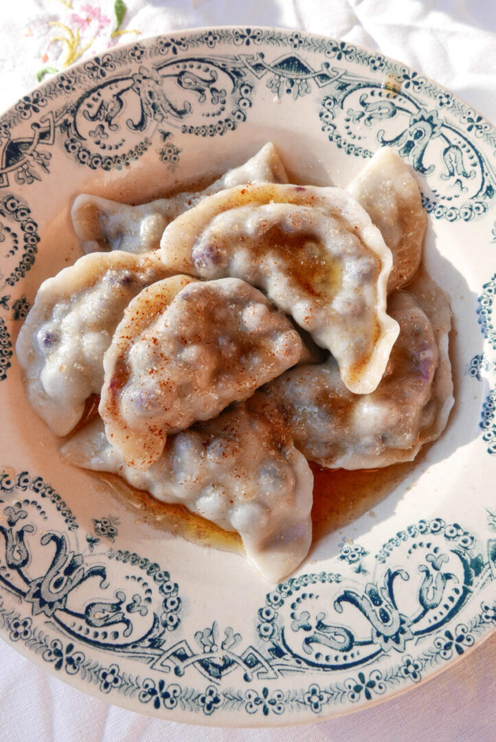 przepis na&nbsp;pierogi z&nbsp;jagodami
