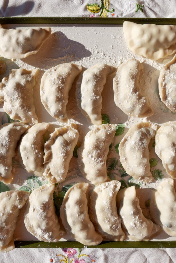 przepis na&nbsp;pierogi z&nbsp;jagodami